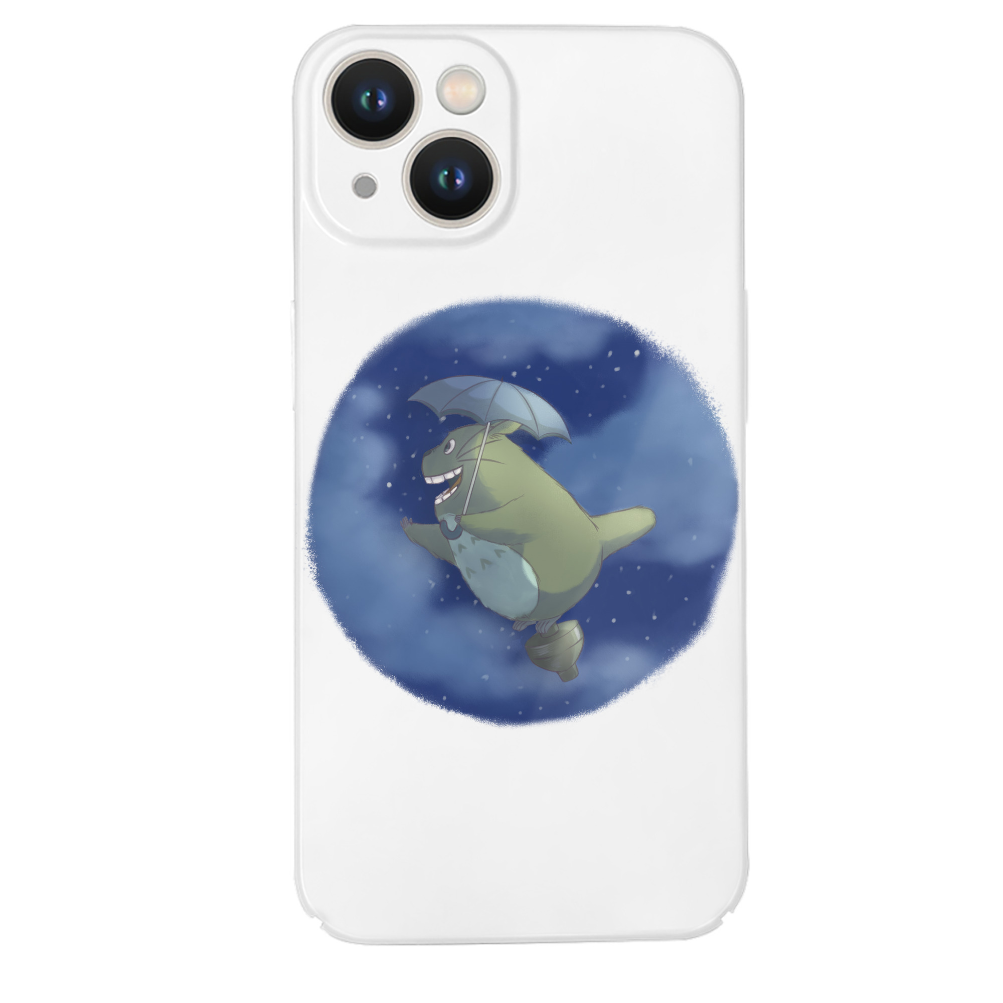 （画像用） となりのトトロ 草壁メイ 草壁サツキ My Neighbor Totoro Satsuki Kusakabe Mei Kusakabe 【iPhone 14シリーズ対応】ハードケース